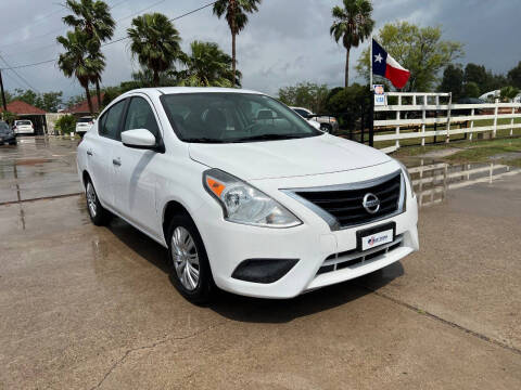 2018 Nissan Versa for sale at HACIENDA MOTORS, LLC in Brownsville TX
