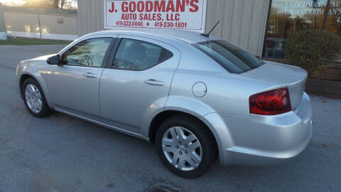 2012 Dodge Avenger for sale at Goodman Auto Sales in Lima OH
