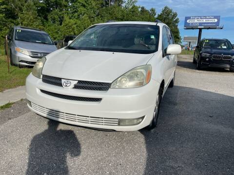 2004 Toyota Sienna for sale at County Line Car Sales Inc. in Delco NC