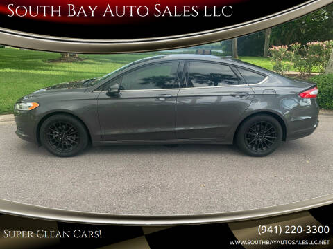 2016 Ford Fusion for sale at South Bay Auto Sales llc in Nokomis FL