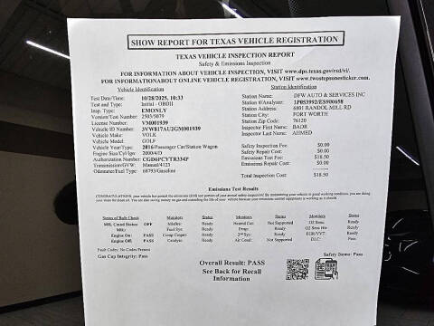 2016 Volkswagen Golf