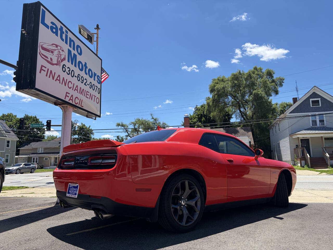 Orange 2017 Dodge Challenger R/T Plus R/T Plus 2dr Coupe 30