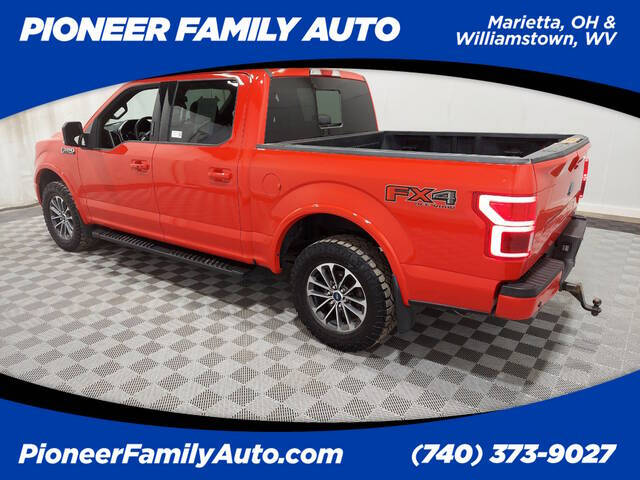 Used 2020 Ford F-150 Lariat with VIN 1FTEW1EP0LKE49493 for sale in Williamstown, WV