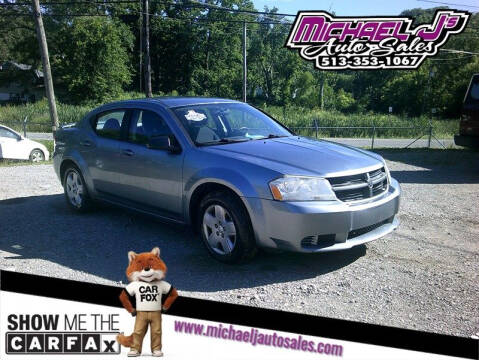 2010 Dodge Avenger for sale at MICHAEL J'S AUTO SALES in Cleves OH