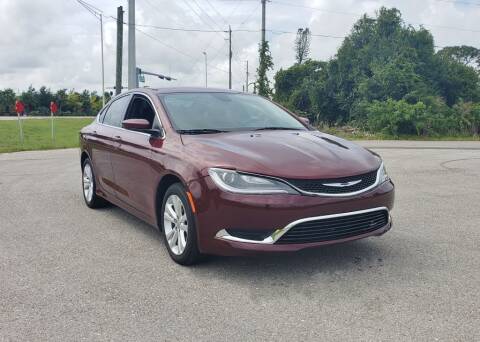 2015 Chrysler 200 for sale at FLORIDA USED CARS INC in Fort Myers FL