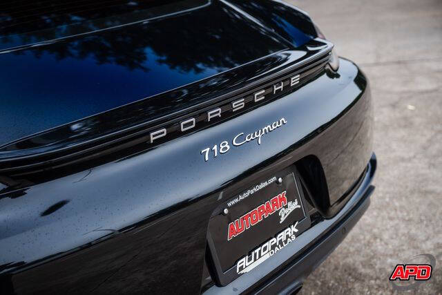 2018 Porsche 718 Cayman