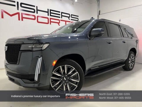 2021 Cadillac Escalade ESV for sale at Fishers Imports in Fishers IN
