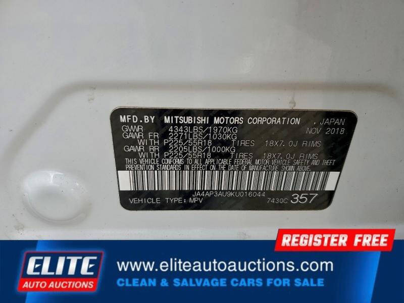 2019 Mitsubishi Outlander Sport