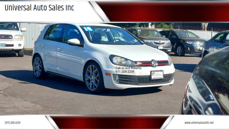 2014 Volkswagen GTI for sale at Universal Auto Sales Inc in Salem OR