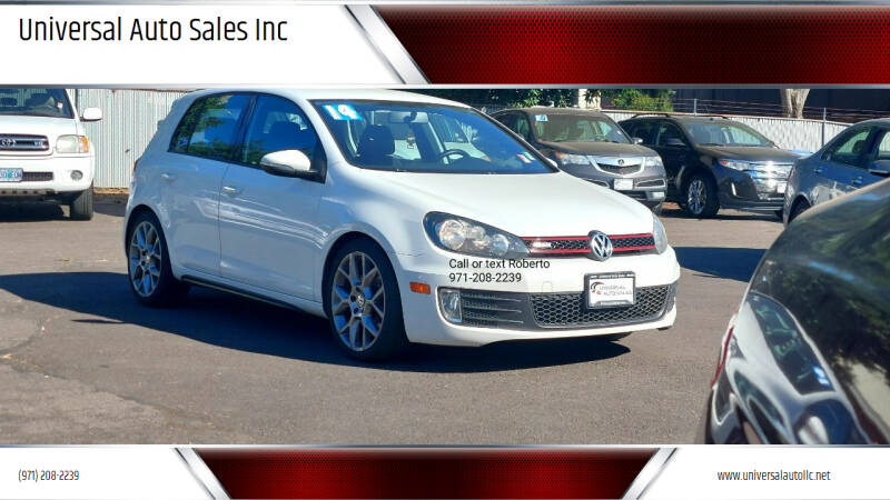 2014 Volkswagen GTI for sale at Universal Auto Sales in Salem OR