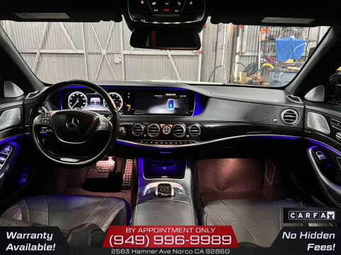 2017 Mercedes-Benz S-Class S 550