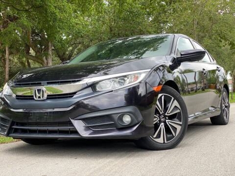 2016 Honda Civic for sale at HIGH PERFORMANCE MOTORS in Hollywood FL