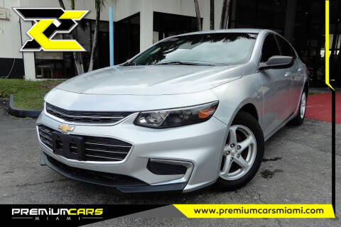 2016 Chevrolet Malibu for sale at Premium Cars of Miami in Miami FL