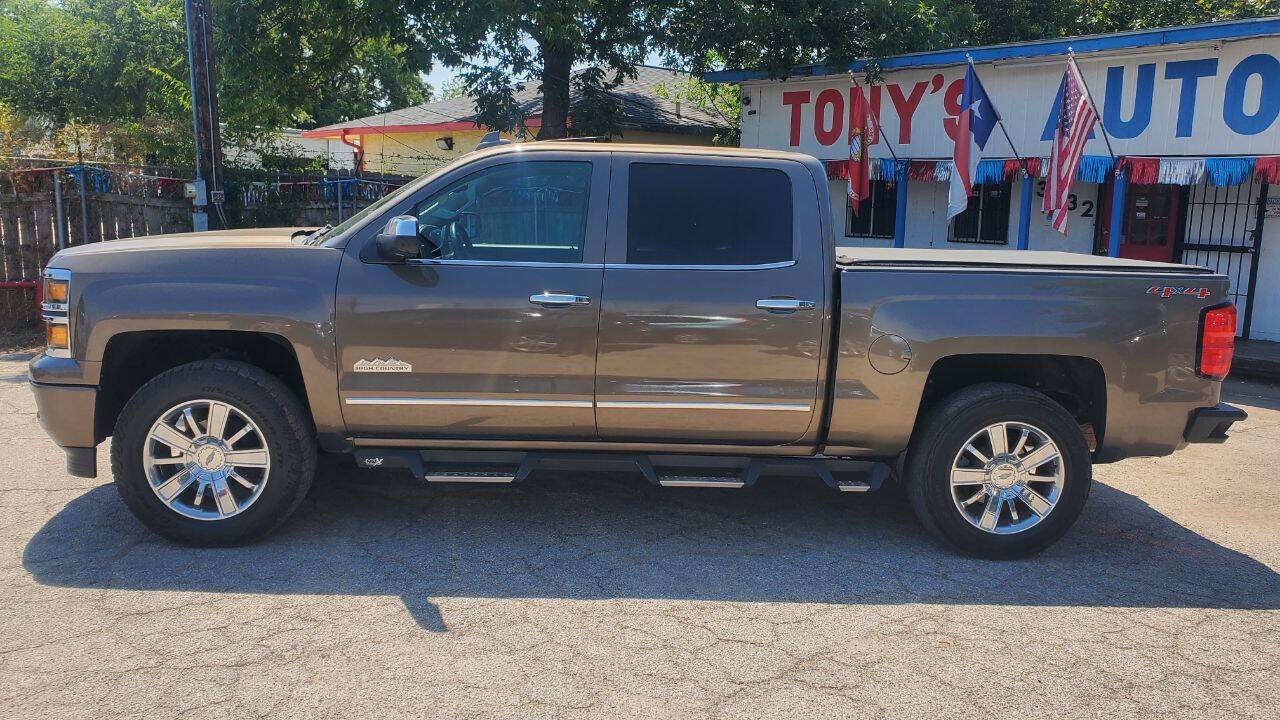 Used Car 2015 Chevrolet Silverado 1500  High Country 4x4 4dr Crew Cab 6.5 Ft. Sb For Sale Under $25,000 In San Antonio, Texas