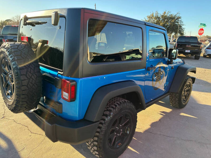 2015 Jeep Wrangler Willys Wheeler Edition