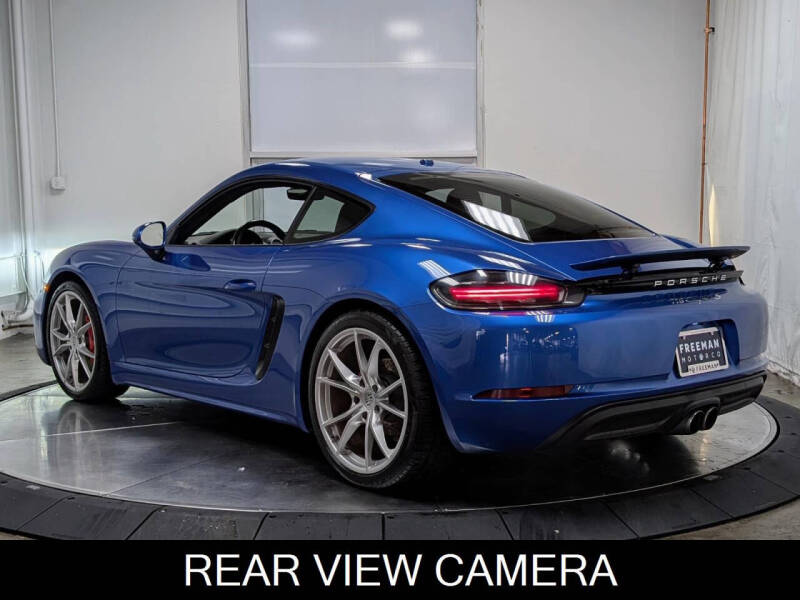 2018 Porsche 718 Cayman S