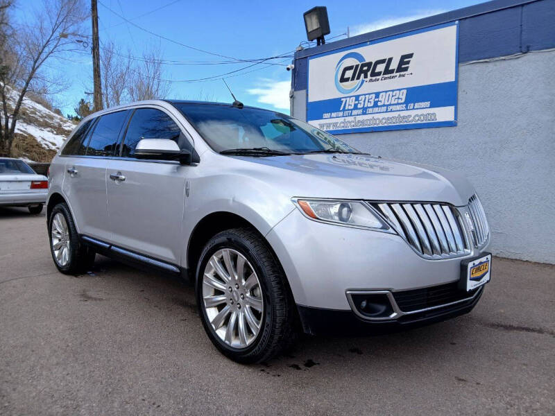 2013 Lincoln MKX for sale at Circle Auto Center Inc. in Colorado Springs CO