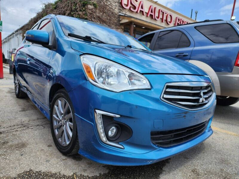 2017 Mitsubishi Mirage G4 for sale at USA Auto Brokers in Houston TX