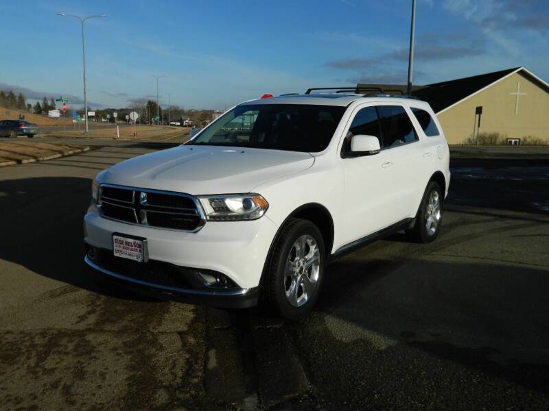 2014 Dodge Durango for sale at Dick Nelson Sales & Leasing in Valley City ND