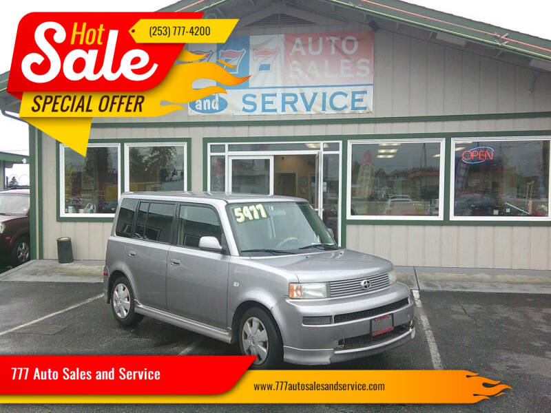 2006 Scion xB for sale at 777 Auto Sales and Service in Tacoma WA