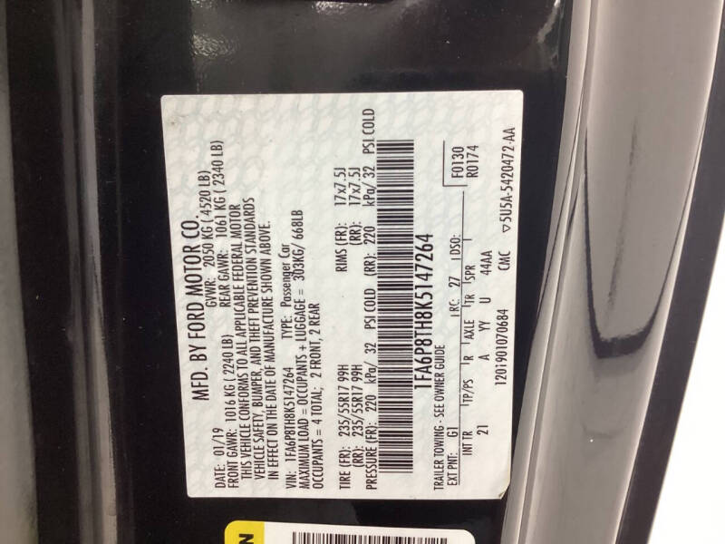 2019 Ford Mustang EcoBoost