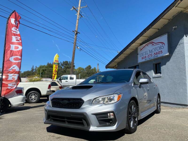 2018 Subaru WRX for sale at Excel Motors in Fair Oaks CA