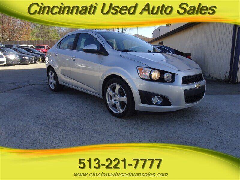 2016 Chevrolet Sonic for sale at Cincinnati Used Auto Sales in Cincinnati OH