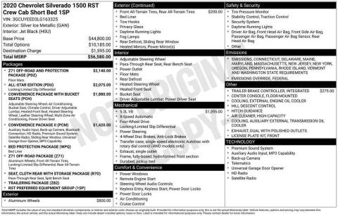2020 Chevrolet Silverado 1500