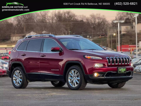 2017 Jeep Cherokee for sale at Greenline Motors, LLC. in Bellevue NE