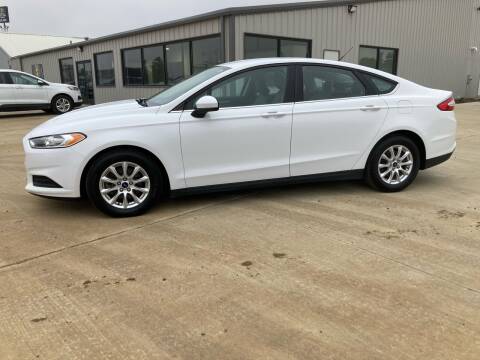 2016 Ford Fusion for sale at BERG AUTO MALL & TRUCKING INC in Beresford SD