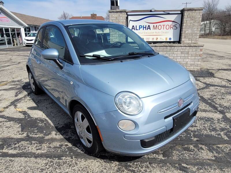 2013 FIAT 500 for sale at Alpha Motors in New Berlin WI