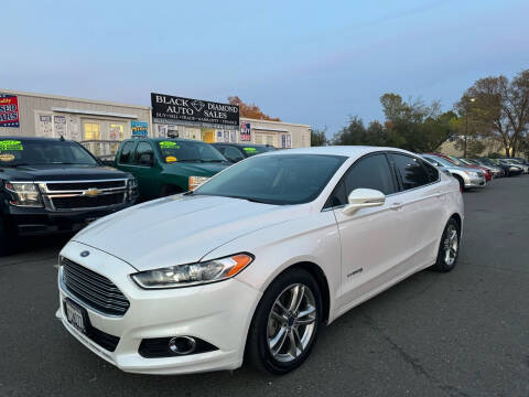 2016 Ford Fusion Hybrid for sale at Black Diamond Auto Sales Inc. in Rancho Cordova CA