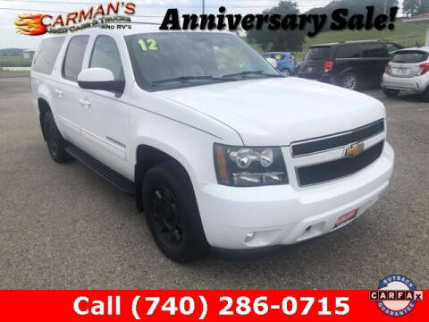 2012 Chevrolet Suburban for sale at Carmans Used Cars & Trucks in Jackson OH