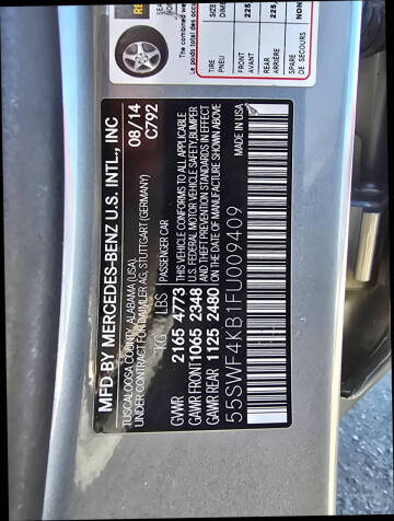 2015 Mercedes-Benz C-Class C 300 4MATIC