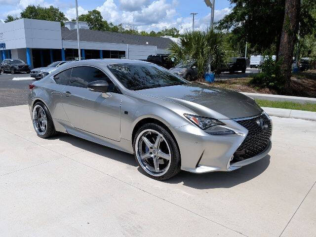 Silver 2017 Lexus RC 350 Base AWD 2dr Coupe 2