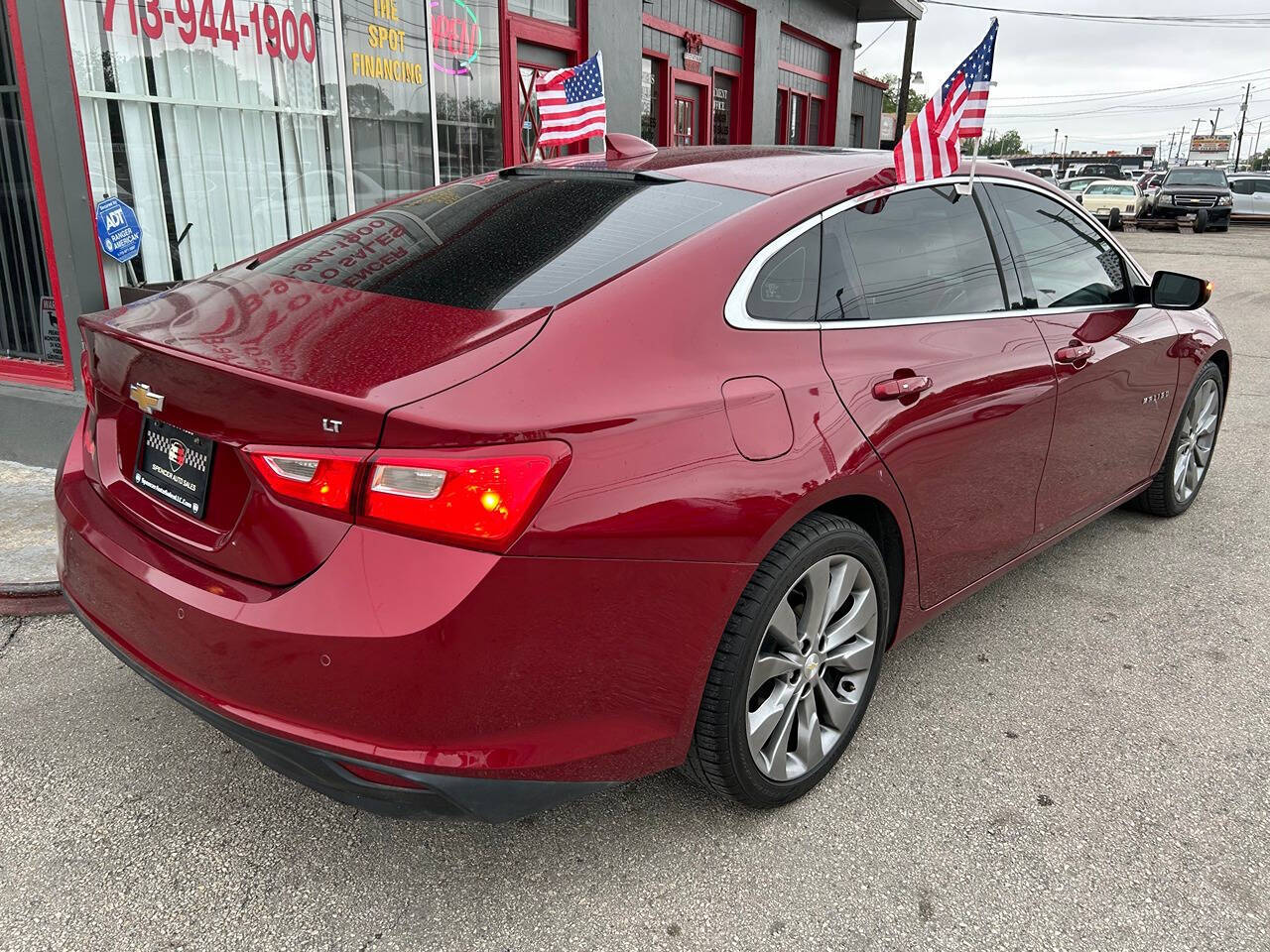 2017 Chevrolet Malibu for sale at SPENCER AUTO SALES in South Houston, TX