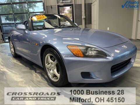 2003 Honda S2000 for sale at Crossroads Car & Truck in Milford OH