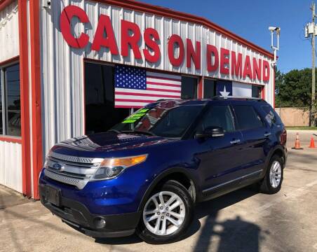 2015 Ford Explorer for sale at Cars On Demand 3 in Pasadena TX