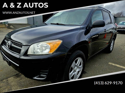 2010 Toyota RAV4 for sale at A & Z AUTOS in Westfield MA