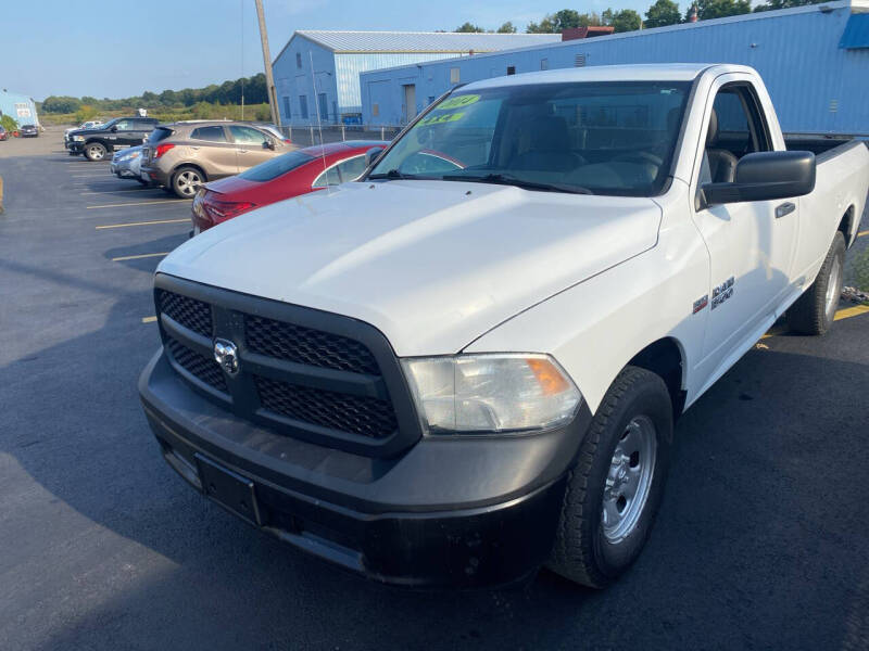 Used 2014 RAM Ram 1500 Pickup Tradesman with VIN 3C6JR7DT7EG278153 for sale in Spencerport, NY