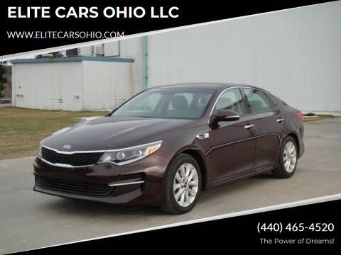 2016 Kia Optima for sale at ELITE CARS OHIO LLC in Solon OH