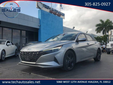 2022 Hyundai Elantra for sale at Tech Auto Sales in Hialeah FL