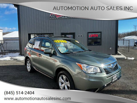 2016 Subaru Forester for sale at Automotion Auto Sales Inc in Kingston NY