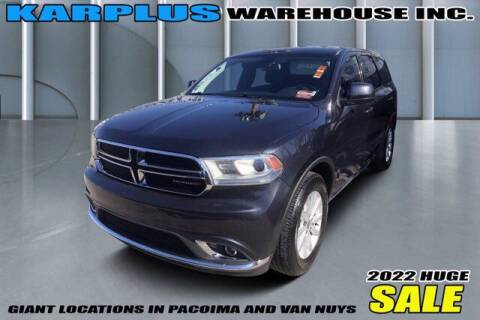 2014 Dodge Durango for sale at Karplus Warehouse in Pacoima CA