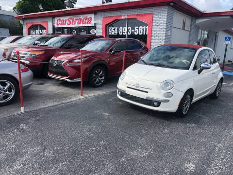 2012 FIAT 500c for sale at CARSTRADA in Hollywood FL