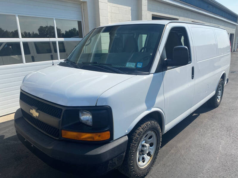 Used 2014 Chevrolet Express Cargo Work Van with VIN 1GCSGAFX3E1194281 for sale in Spencerport, NY