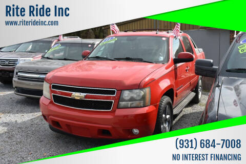 2011 Chevrolet Avalanche for sale at Rite Ride Inc 2 in Shelbyville TN