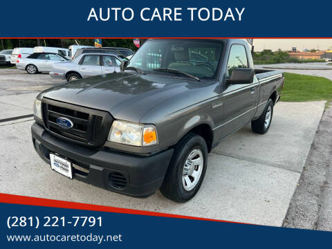 2011 Ford Ranger for sale at AUTO CARE TODAY in Spring TX