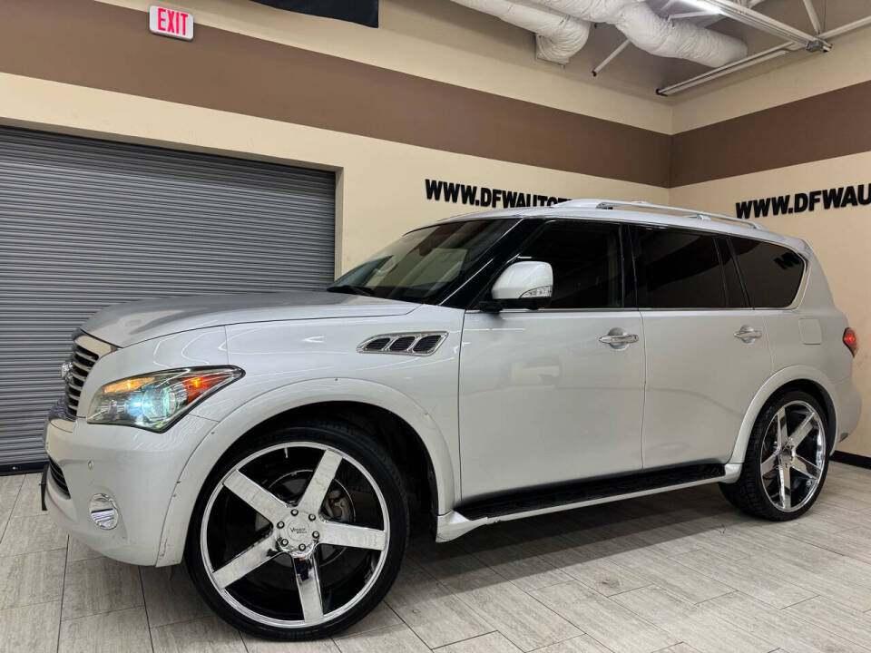 2013 INFINITI QX56 for sale at DFW Auto & Services Inc in Fort Worth, TX