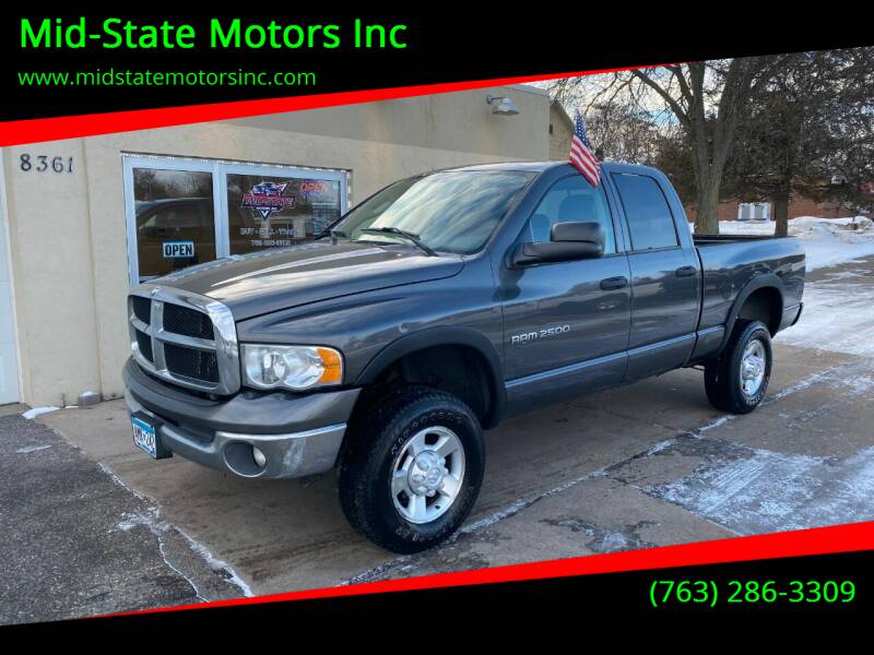 2004 Dodge Ram Pickup 2500 for sale at Mid-State Motors Inc in Rockford MN